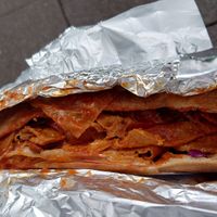 Jumbo Döner to Go at Schanzen Döner in Hamburg