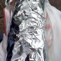 Jumbo Döner Größe Vergleich Hand at Schanzen Döner in Hamburg