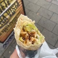 vegan lahmacun at Schanzen Döner in Hamburg