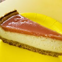 Guava Cheesecake   at Bananarama Bakery in Pahoa