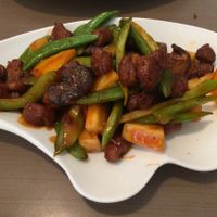 sweet and sour bites at Zen Gardens - Cambridge in Cambridge