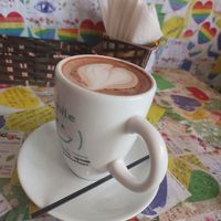 Vegan hot chcolate at The Note Coffee in Hoi An