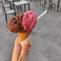 Chocolat fruits des bois at La Bottega del Gelato in Pisa
