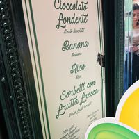   at La Bottega del Gelato in Pisa