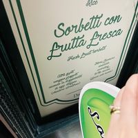   at La Bottega del Gelato in Pisa