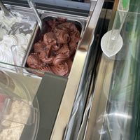 Vegan chocolate   at La Bottega del Gelato in Pisa