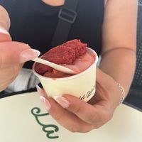   at La Bottega del Gelato in Pisa
