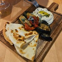 Starter - antipasto at The Old Bridge Inn in Aviemore