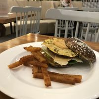 Little pathetic burger  at Wholesome Savour in Central Singapore