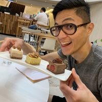 Three cakes  at Wholesome Savour in Central Singapore