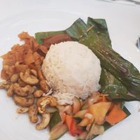 Fishless Nasi Lemak at Wholesome Savour in Central Singapore