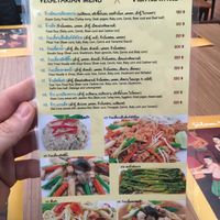 Vegetarian/vegan menu at BKK - Silom Village Restaurant - F in Bangkok