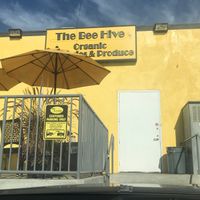 Parking is in the back at The Bee Hive Market & Deli in Whittier