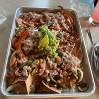 Nachos (beans added)  at Diego's in Newport
