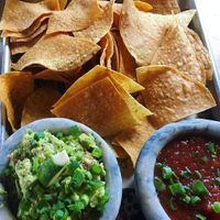 Chips and guacamole at Diego's in Newport