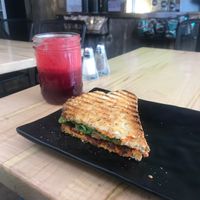 BLT + Beet Box Juice  at Vegetalien in Beacon