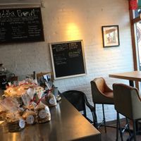 Seating area  at Vegetalien in Beacon