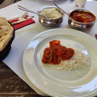 Tofu makhani plus roti at Tadka Indisches in Zurich