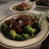 Vegan orange chicken  at Luanne's Wild Ginger - Dekalb in Brooklyn