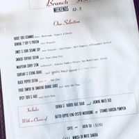 Brunch Menu at Luanne's Wild Ginger - Dekalb in Brooklyn