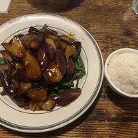 Eggplant in Garlic Basic Sauce  at LuAnne's Wild Ginger - Franklin in Brooklyn