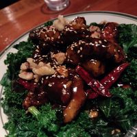 Fried mushrooms at LuAnne's Wild Ginger - Franklin in Brooklyn