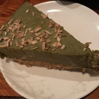 Matcha coconut cheesecake!  at LuAnne's Wild Ginger - Franklin in Brooklyn