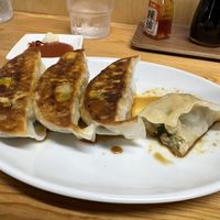Vegan gyoza   at Gyoza no Umechan in Nikko