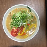 Vegan ramen  at Gyoza no Umechan in Nikko