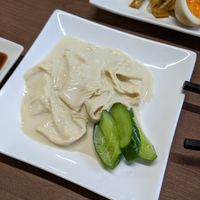 yuba sashimi at Gyoza no Umechan in Nikko