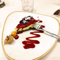 Vegan dessert at Al Bivio degli Artisti in Martellago