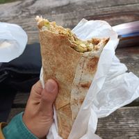  at Falafel Hummos and Salad Wrap - Market Stall in East London