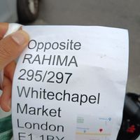  at Falafel Hummos and Salad Wrap - Market Stall in East London