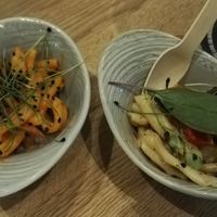 Kleine Portion Pasta zum Probieren  at Tabula Rasa in Aschaffenburg