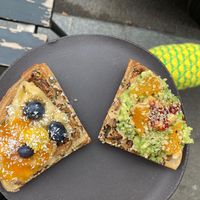 Sweet & saulty waffles at VanFruct Campineanu in Bucharest