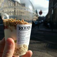 breakfast at Roots in Edinburgh