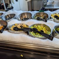 About 1/3 of veggie options at Fire + Ice in South Lake Tahoe