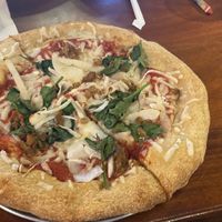 Build your own small pizza with daiya cheese  at Mellow Mushroom in Midlothian