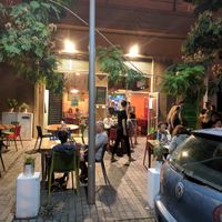 Outdoor seating  at Chang Ba Thai Restaurant in Haifa