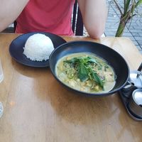 Green curry at Chang Ba Thai Restaurant in Haifa