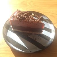 Raw love with strawberries at Cafe Parallel 43 in Sofia