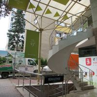 exterior at Cafe Parallel 43 in Sofia