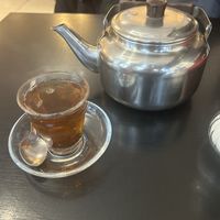 Cardamom tea  #Veganuary at Niedaleko Damaszku in Warsaw