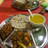 Vegan Thali at Namaaste Kitchen in Nyaungshwe