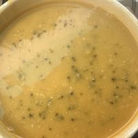 Broccoli cheddar soup 🔥🔥  at Mudgie's in Detroit