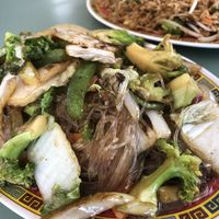 Rice noodles  at Jeon San in La Paz