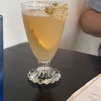 Cha cha real smooth cocktail  at Strange Town in Milwaukee