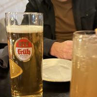 They also have very specific and amazing beer 🍺 on tab - this one is a typical German beer from Cologne. We loved that they had it!  at Strange Town in Milwaukee