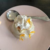 Banana Cream Pie Panna Cotta at Strange Town in Milwaukee
