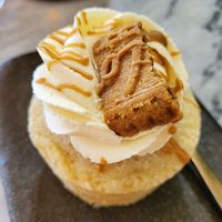 Biscoff cupcake at FacePlant in Geelong